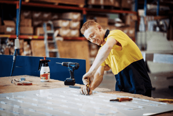 Worker in warehouse - specialist finance guidance for complex business situations